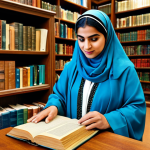 Documenting Local Knowledge**

"A librarian in a traditional Arabic dress, carefully archiving ancient manuscripts and oral history recordings, surrounded by shelves of books in a well-lit library, appropriate attire, safe for work, professional setting, perfect anatomy, natural proportions, high quality, family-friendly."

**